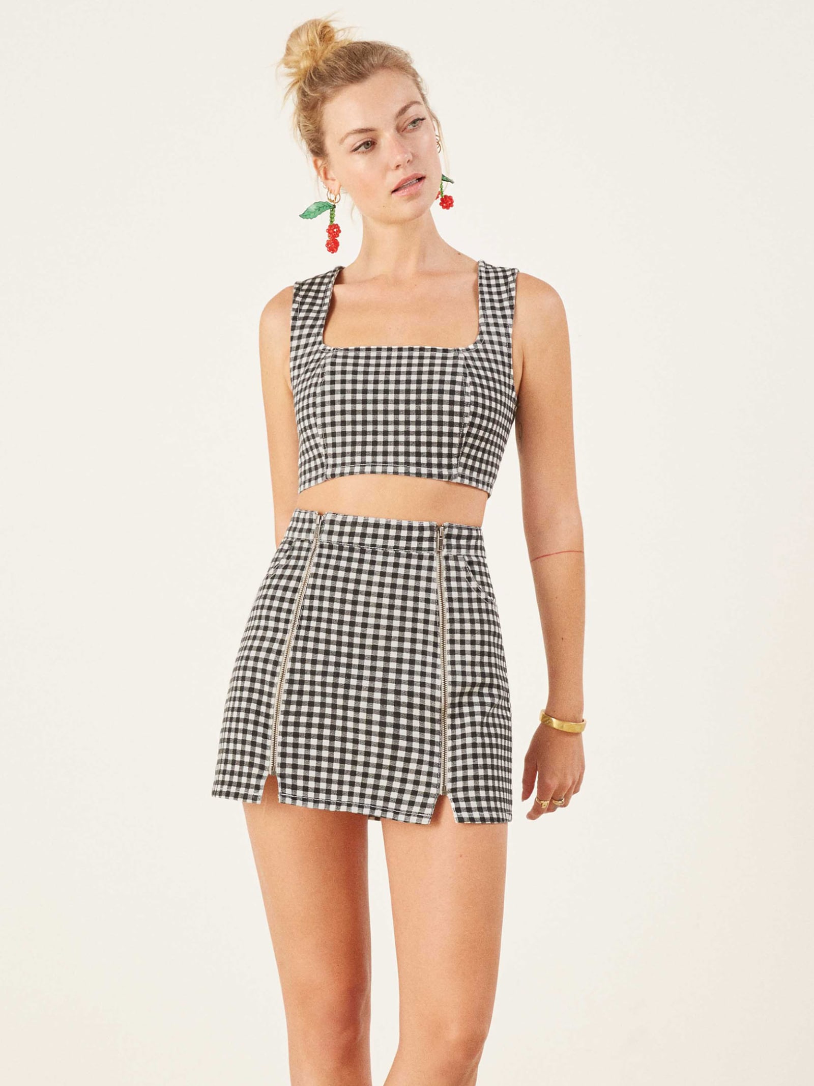 reformation gingham