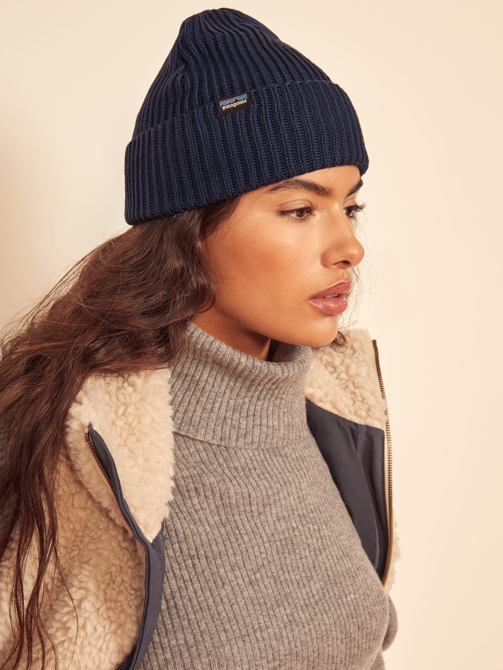 Patagonia Fishermans Rolled Beanie - Sustainable Accessories | Reformation