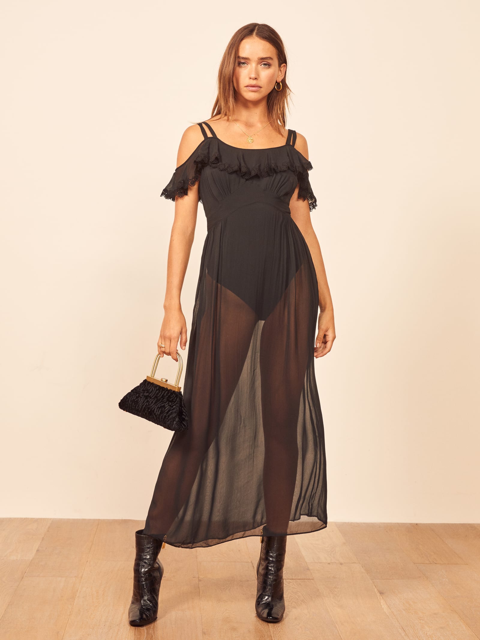 elle dress reformation