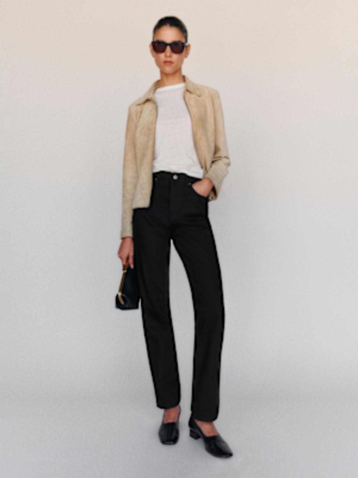 Cynthia High Rise Straight Jeans