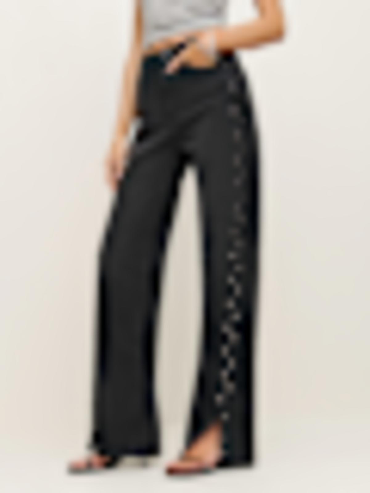 Cary High Rise Slouchy Straight Leg Jeans - thumbnail 1