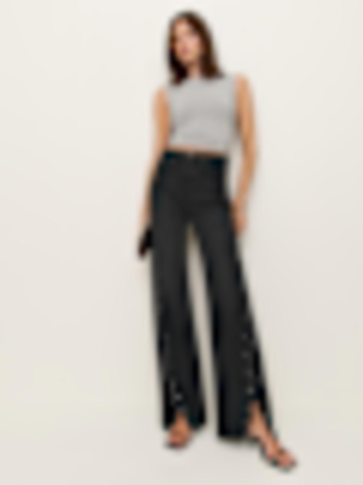 Cary High Rise Slouchy Straight Leg Jeans - thumbnail 3