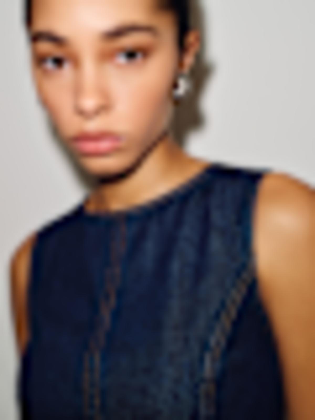 Citron Denim Mini Dress - thumbnail 5