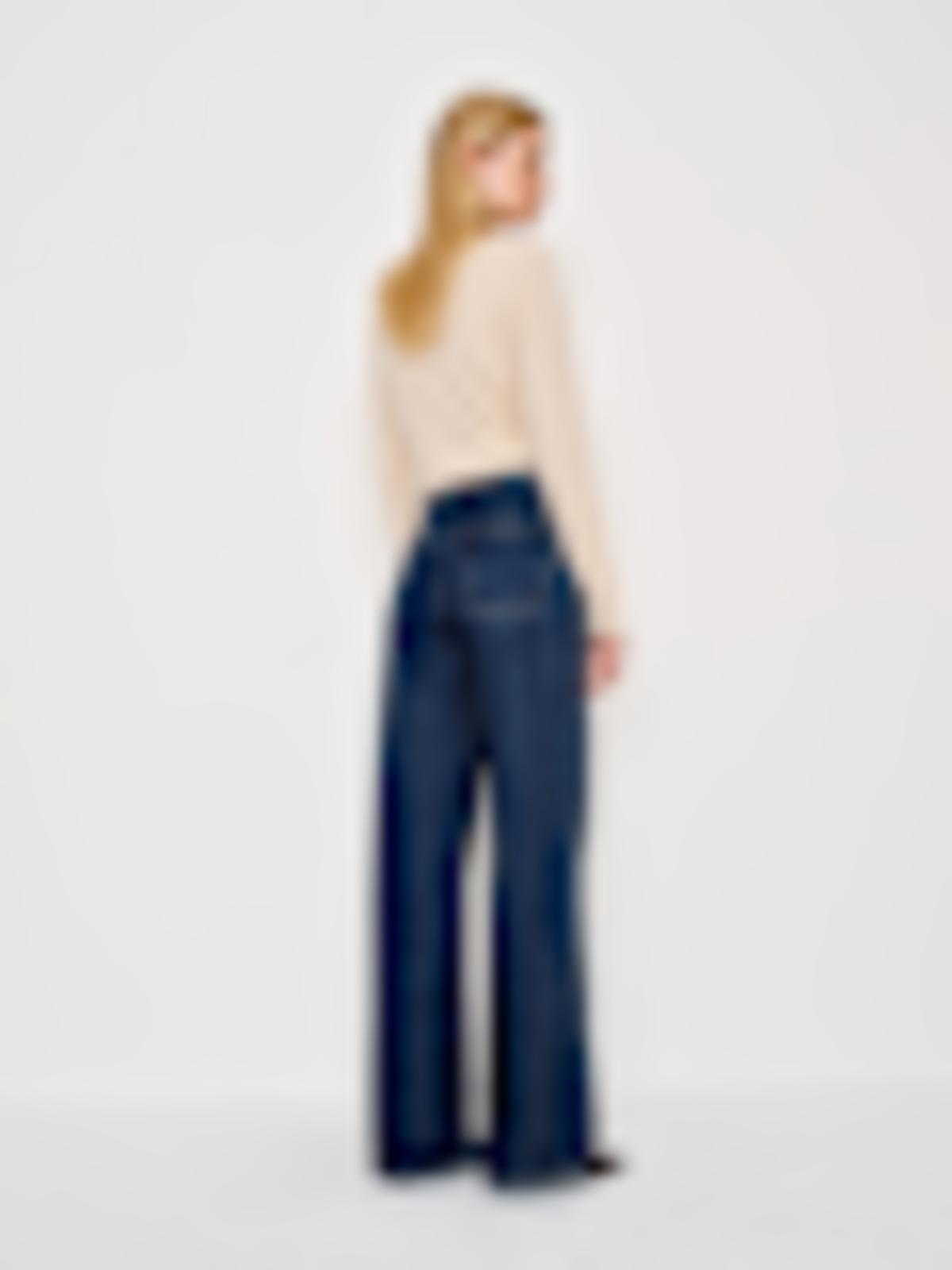 Cary Low Rise Slouchy Wide Leg Long Jeans - thumbnail 7
