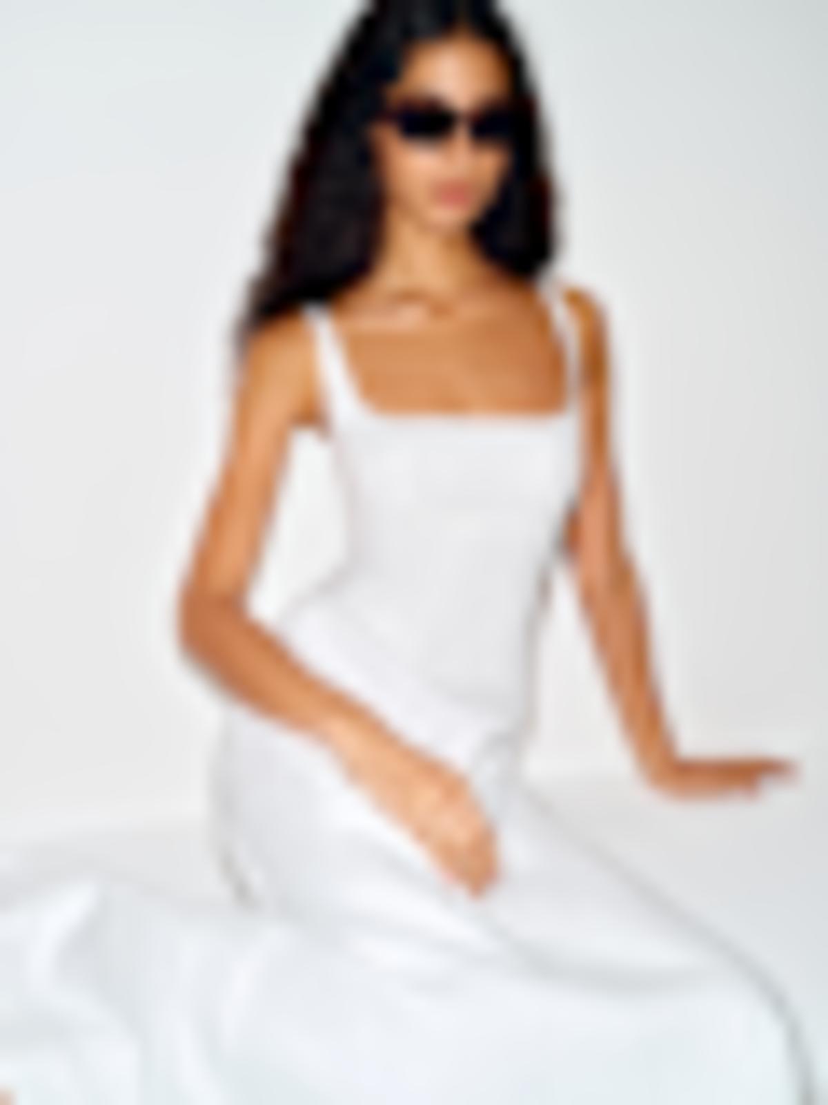 Sabine Linen Dress - thumbnail 5