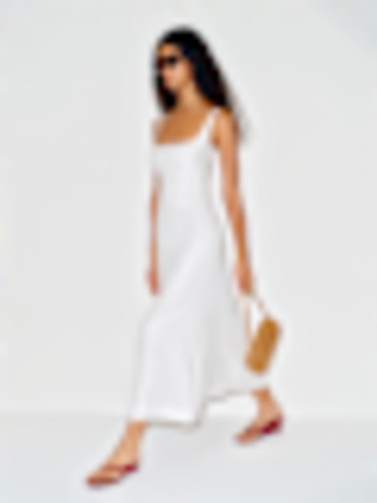Sabine Linen Dress - thumbnail 9