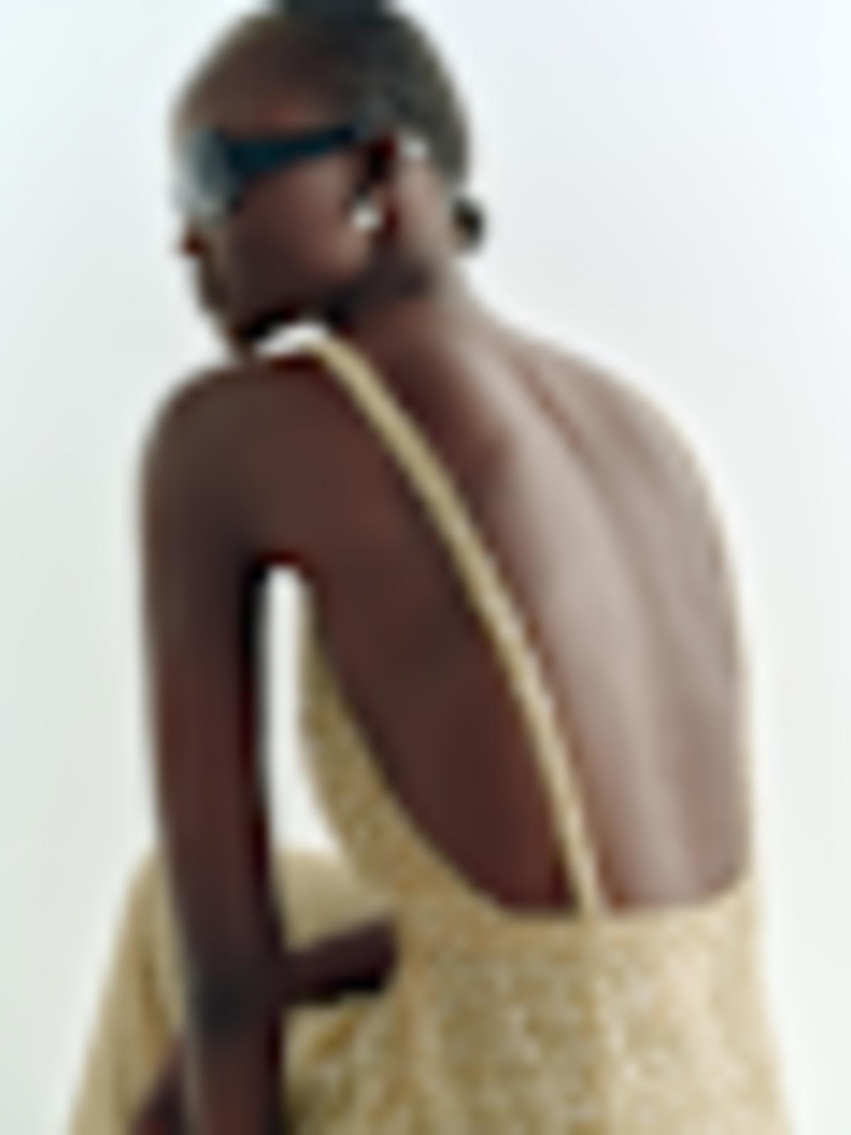 Mineral Low Back Knit Dress - thumbnail 1