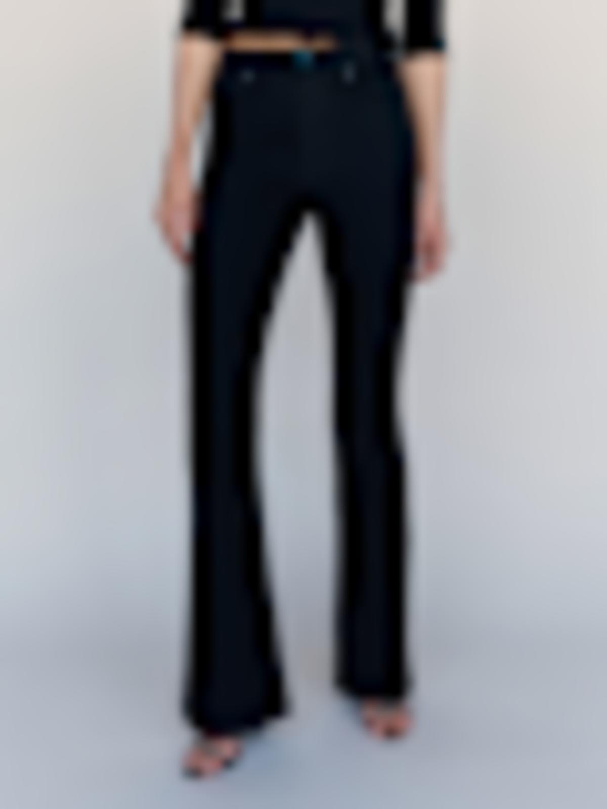 Taya Super Stretch High Rise Flare Long Jeans - thumbnail 3