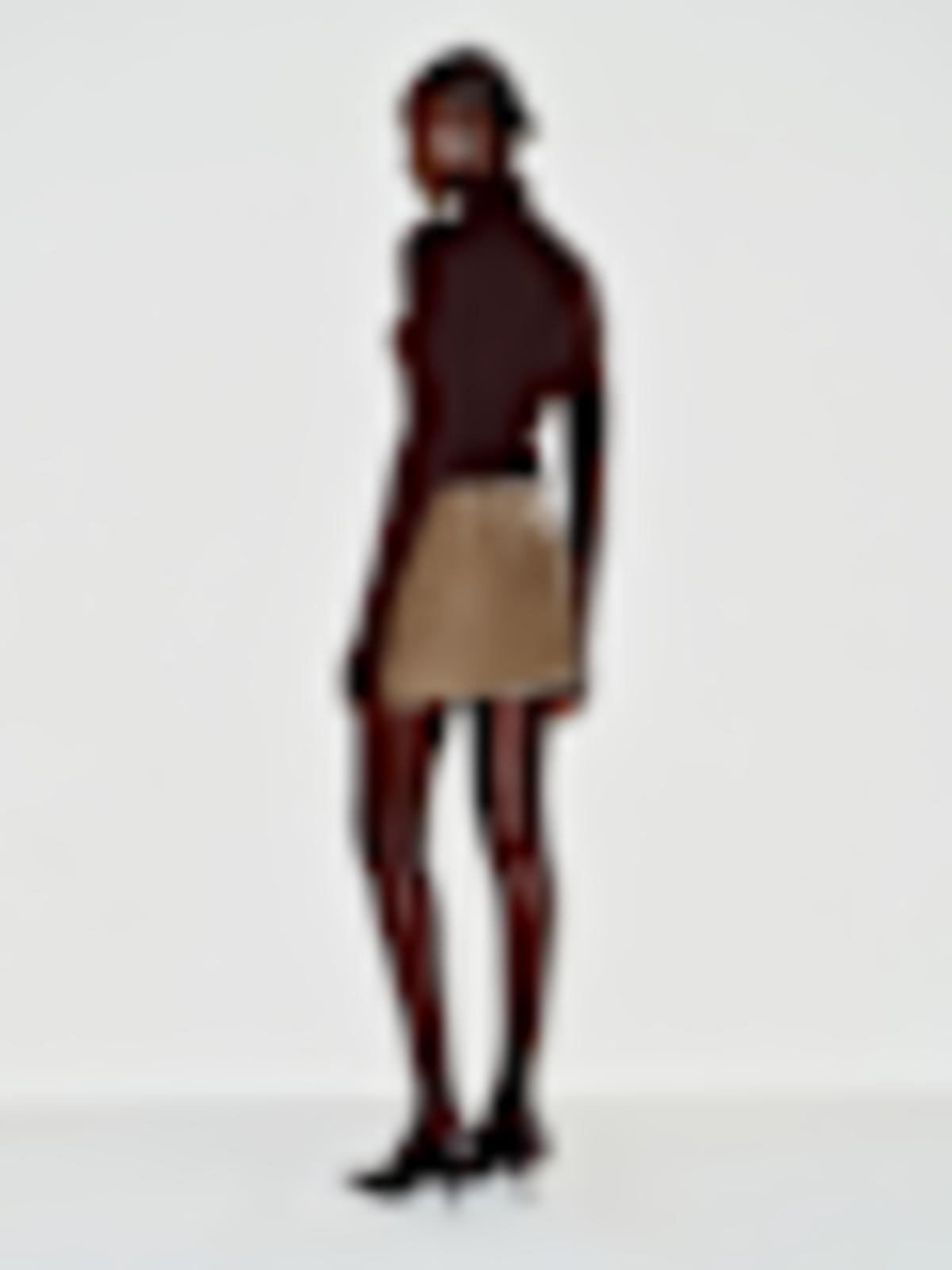 Carla Low Waist Velvet Skirt - thumbnail 7