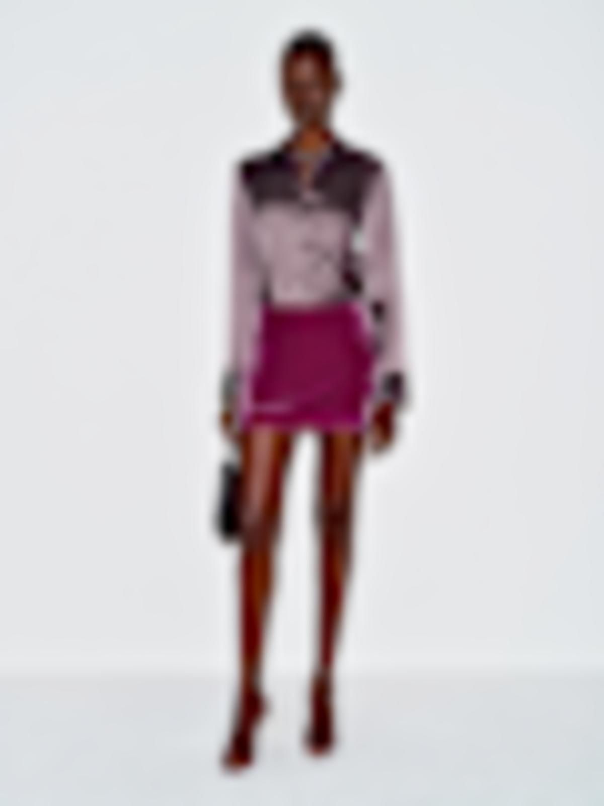 Carla Low Waist Velvet Skirt - thumbnail 9