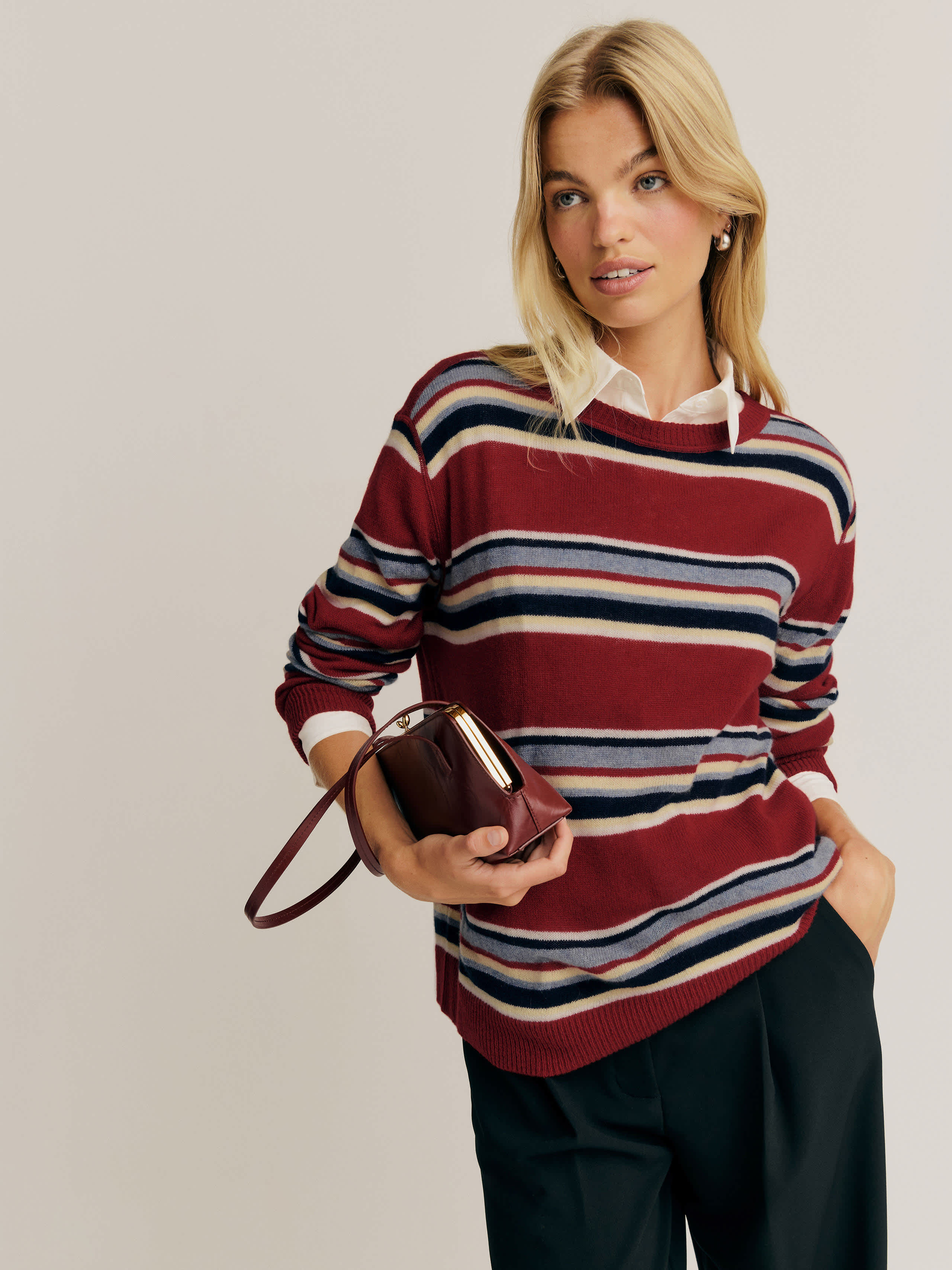 Cashmere Boyfriend Sweater, zoom image 5