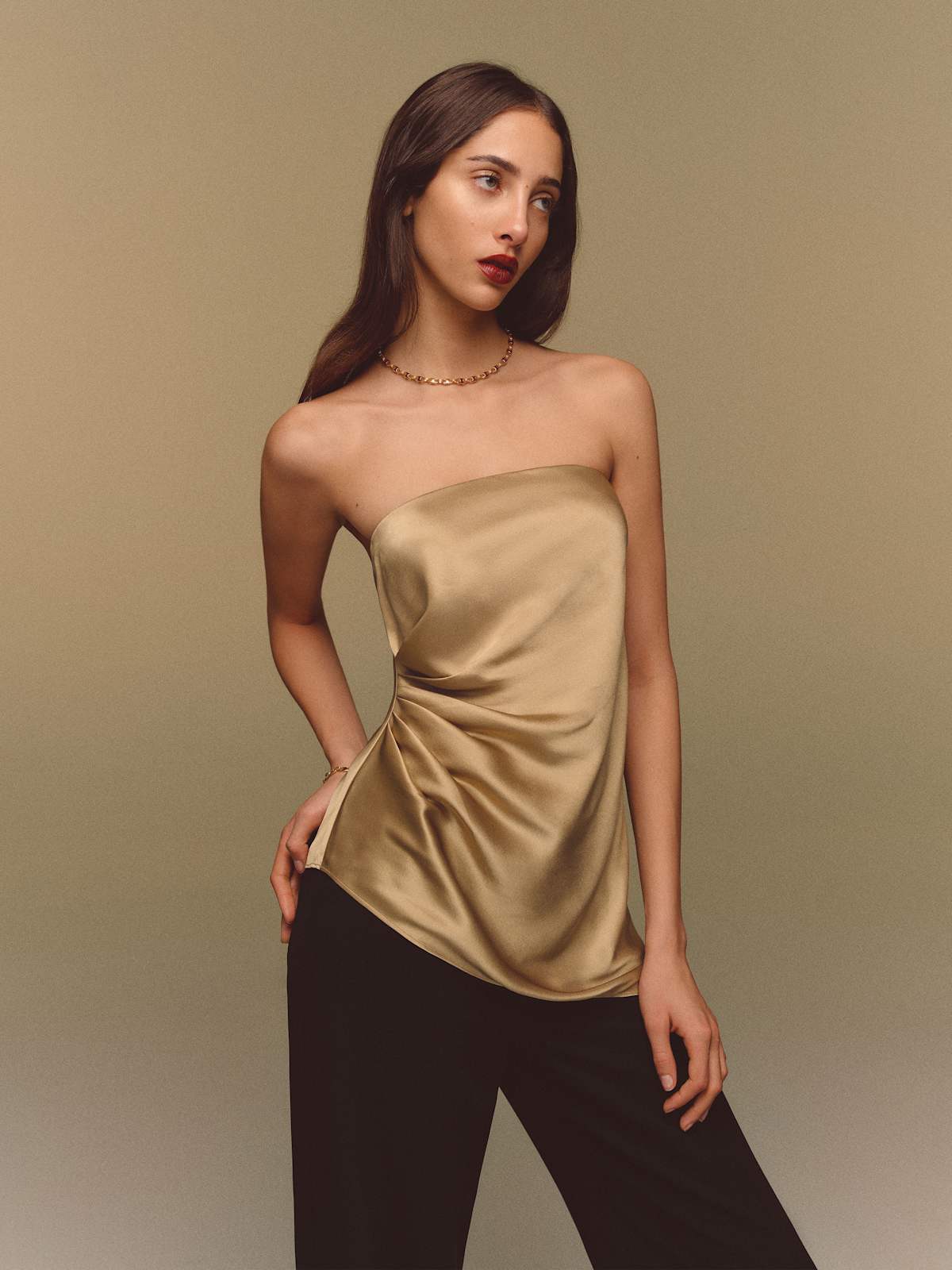 Quinley Silk Top