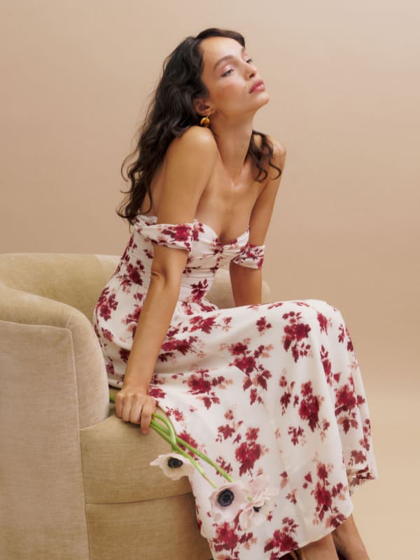 Reformation Violet Dress