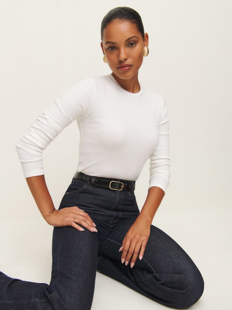 Davy Long Sleeve Crewneck Tee