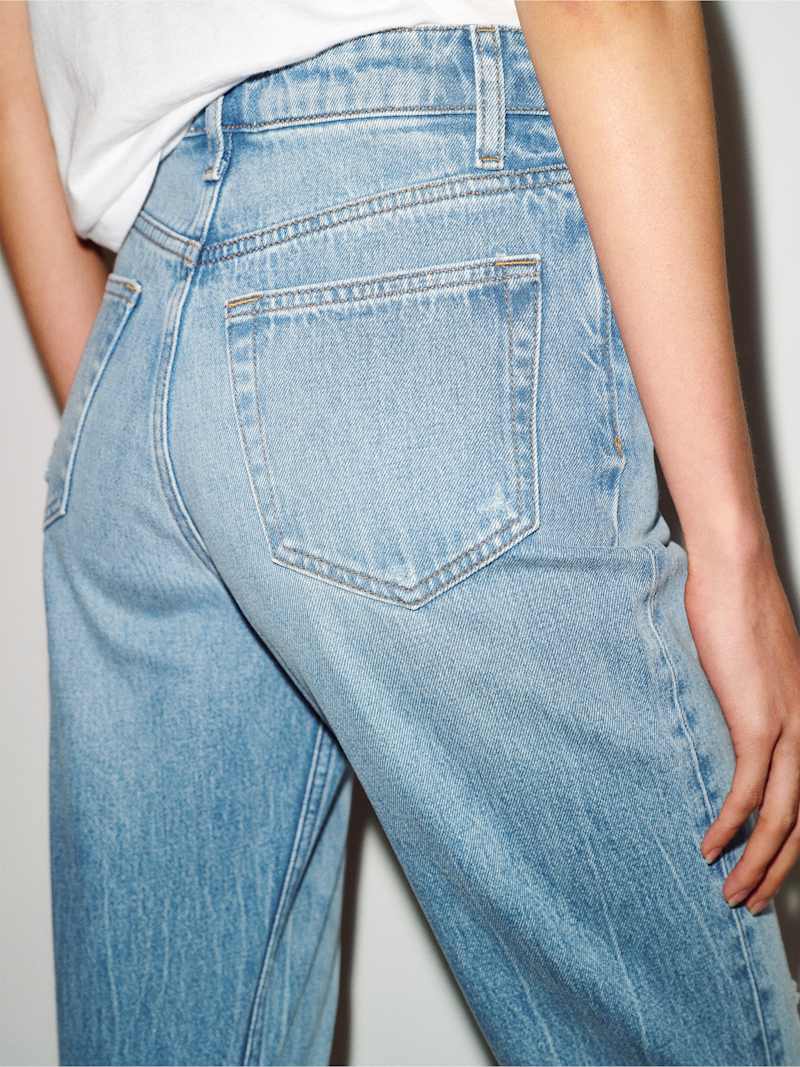 Cynthia High Rise Straight Jeans