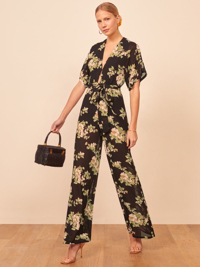 Reformation camille jumpsuit clearance