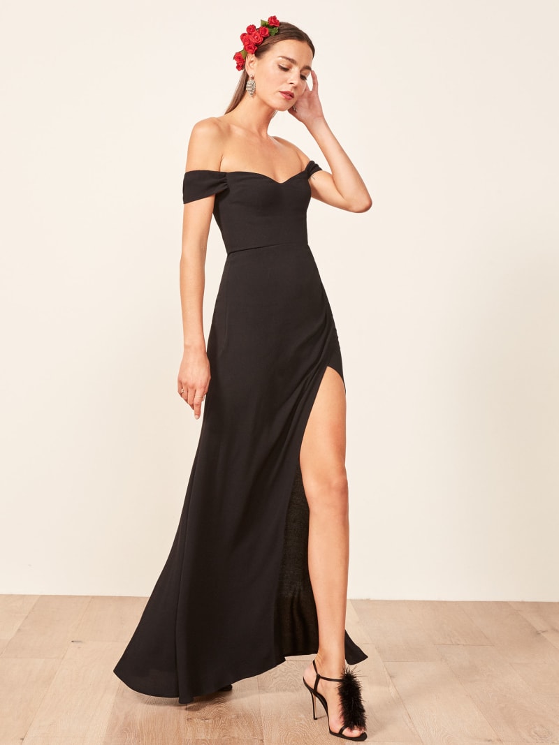 Reformation marilyn dress top