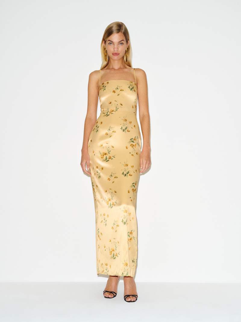 Frankie Silk Dress from Reformation - $298