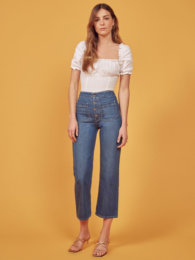 Eloise High Rise Wide Leg Jeans