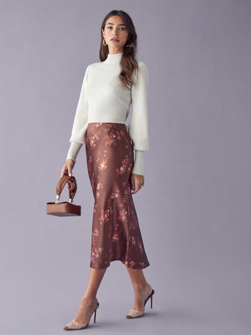 Pratt Silk Skirt