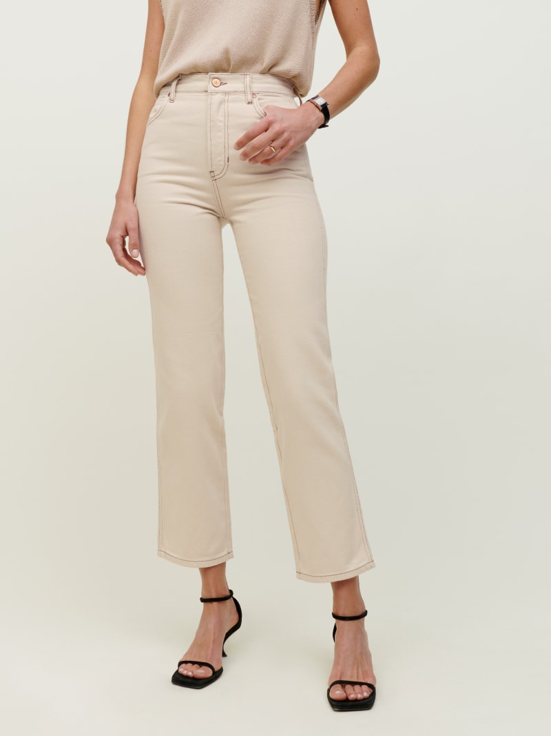 Cowboy High Rise Straight Jeans