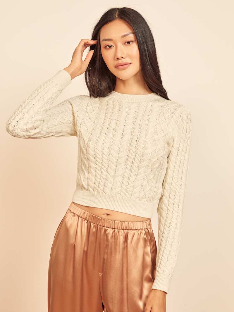 Dauphine Cable Knit Sweater