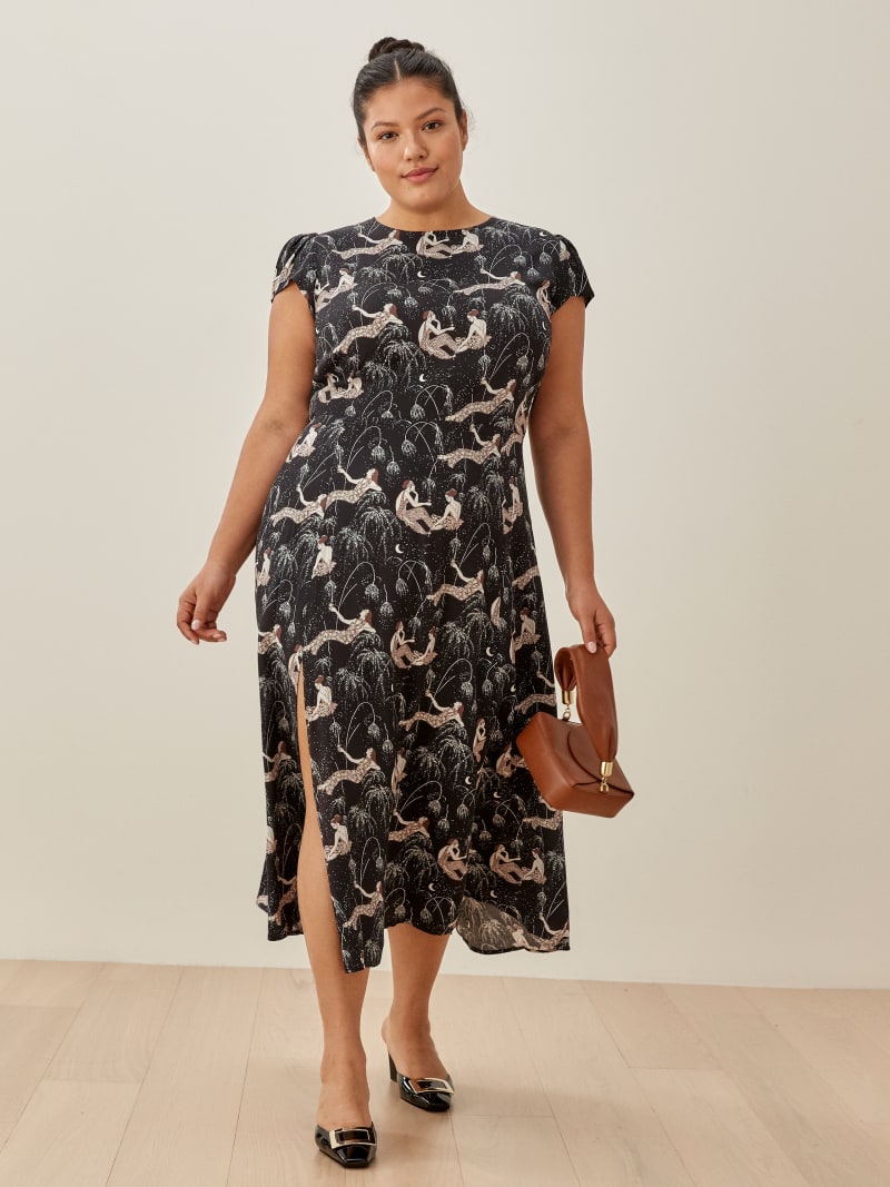 Reformation gavin dress hotsell emerald