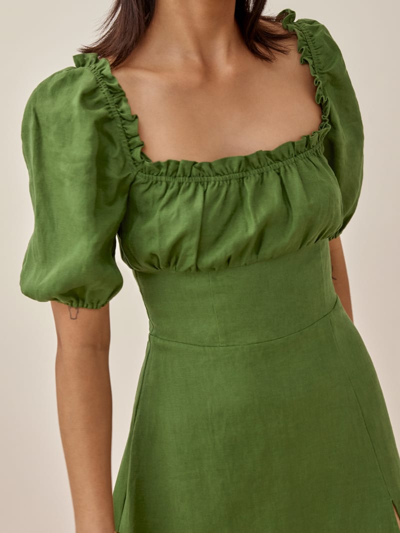 Jacqueline Linen Dress
