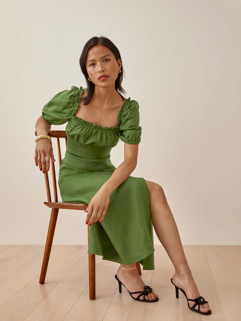 Jacqueline Linen Dress