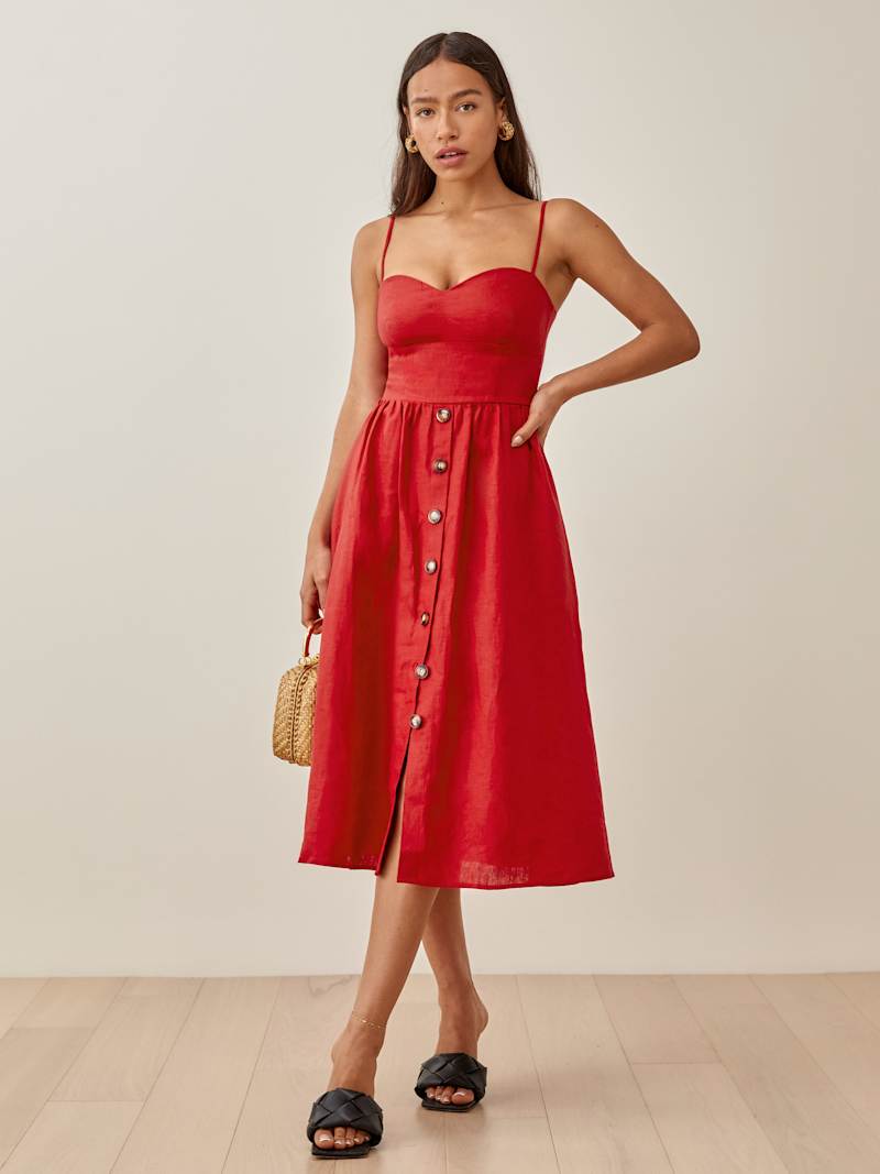 Cale Linen Dress