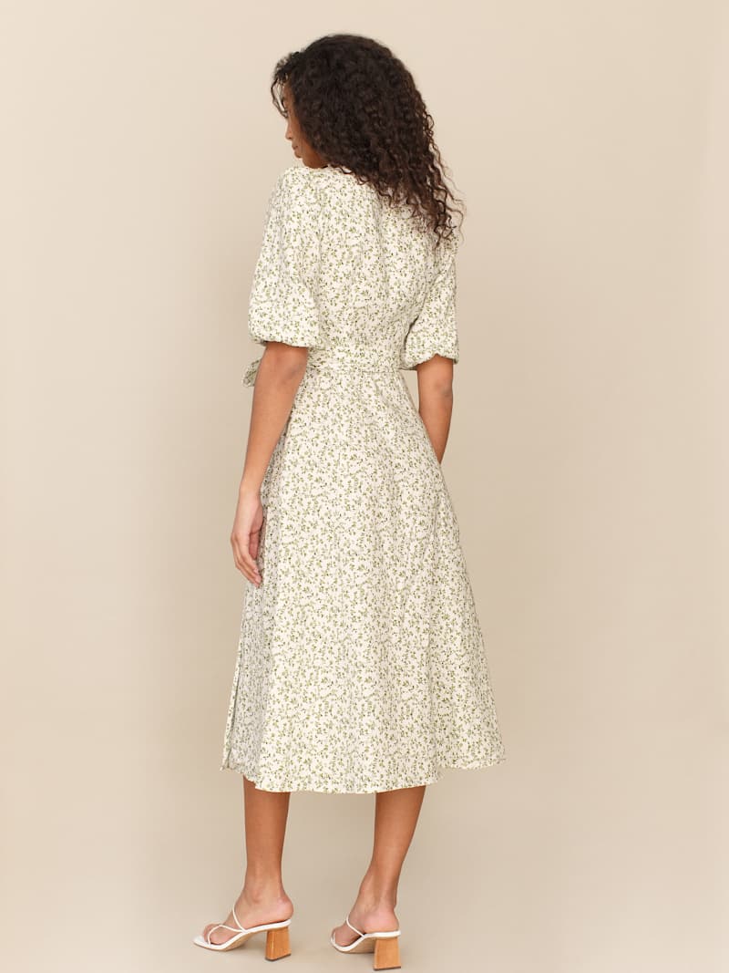 Mint Linen Dress