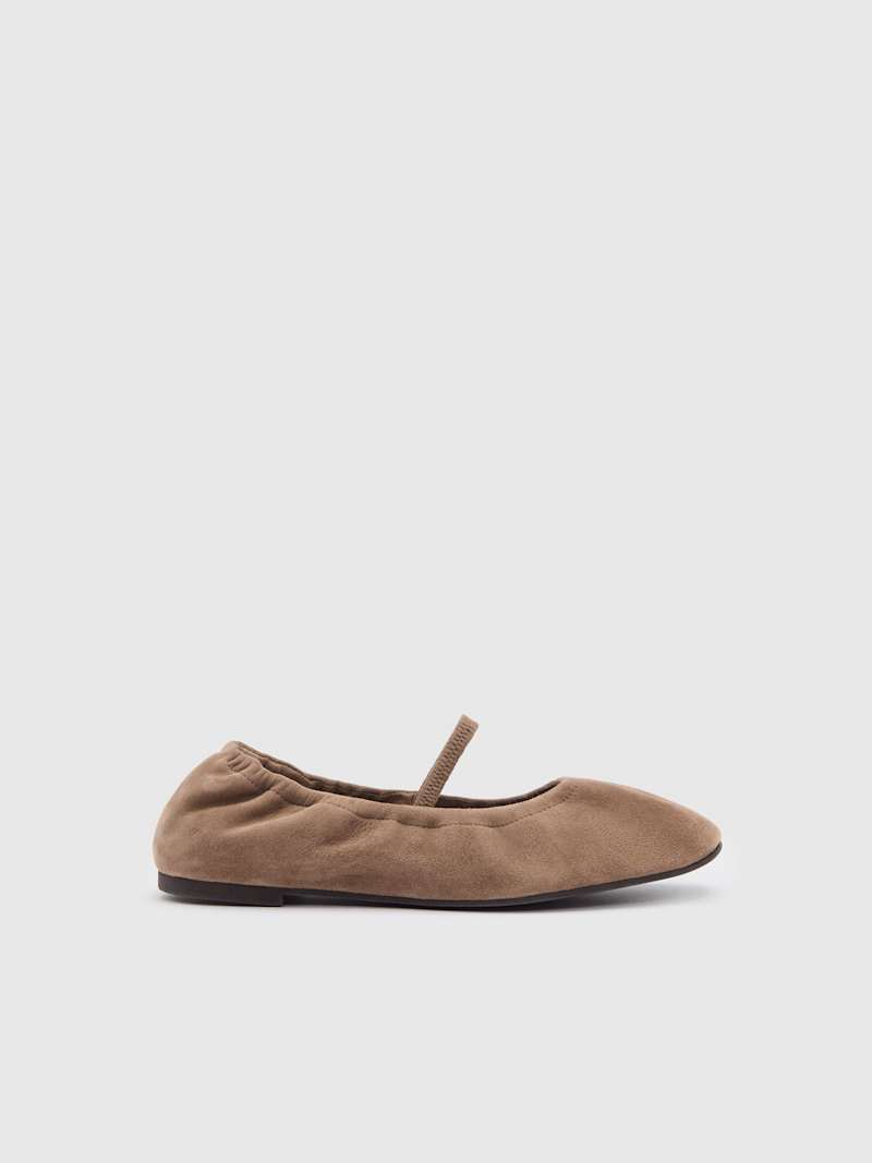 Buffy Ruched Ballet Flat