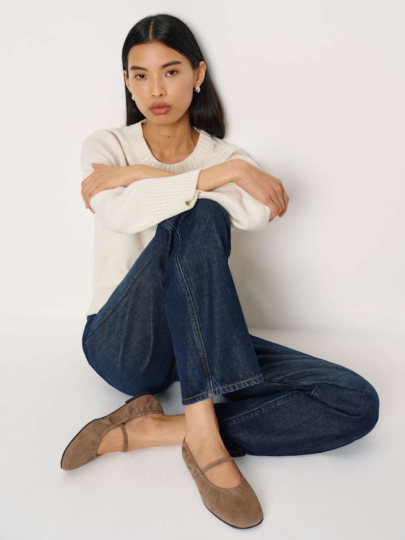 Buffy Ruched Ballet Flat