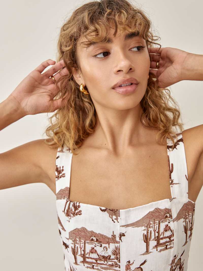 Gardner Linen Top