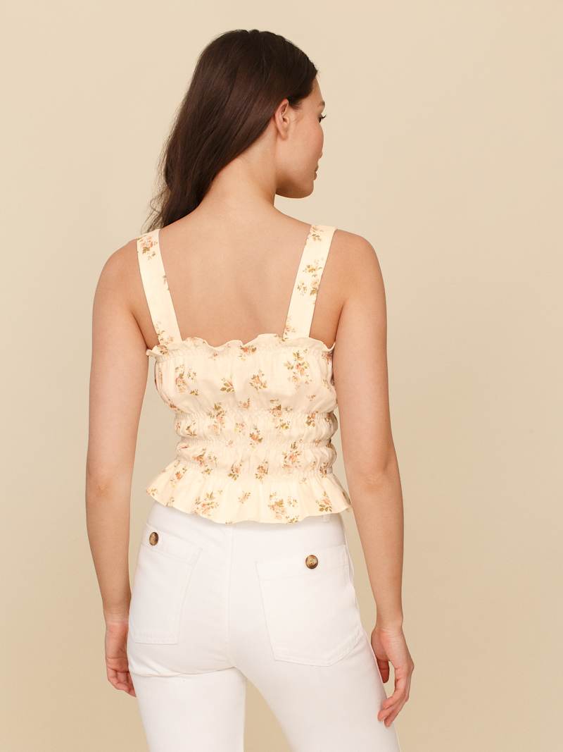 Shrub Linen Top