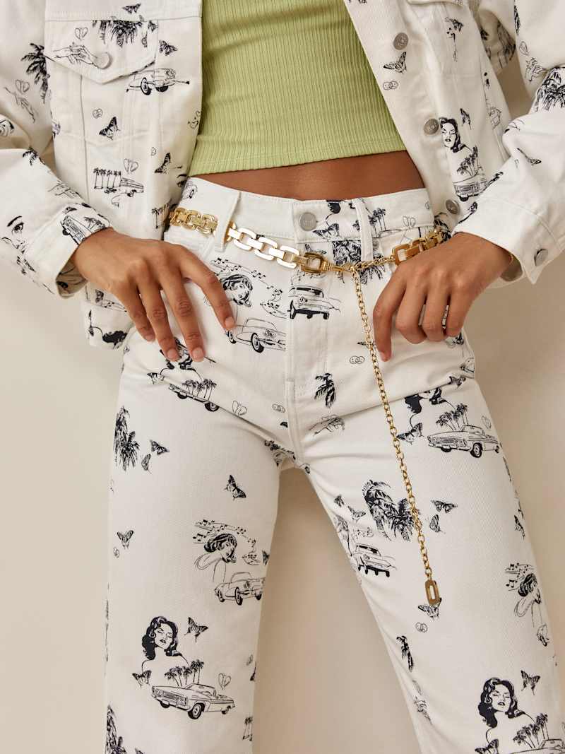 Joyride High Rise Straight Jeans