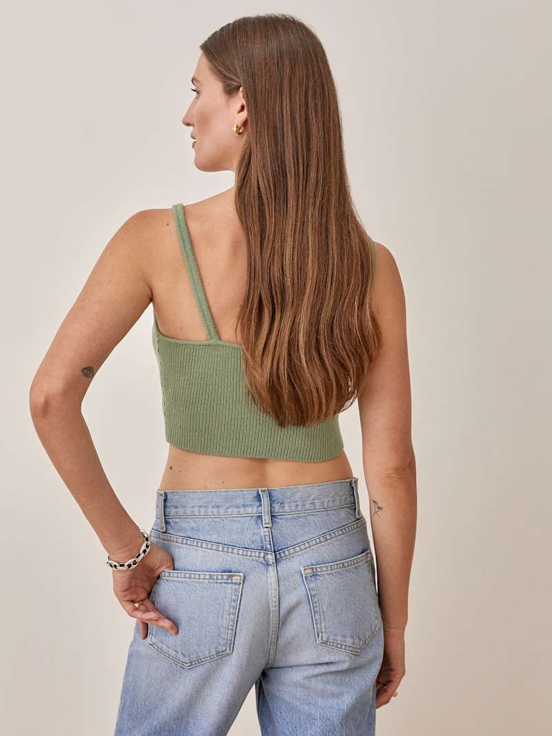 Lita Cotton Cropped Tank