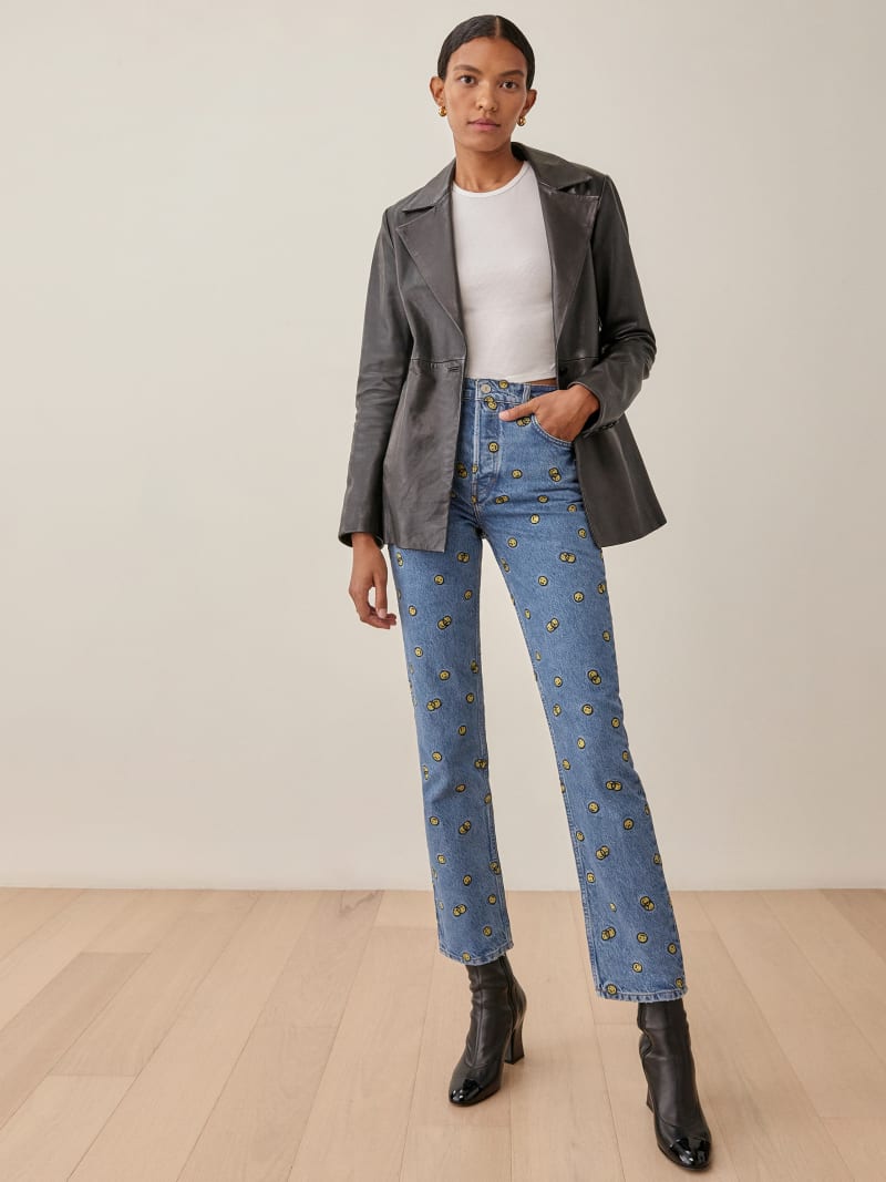 Mixed Emotions High Rise Straight Jeans
