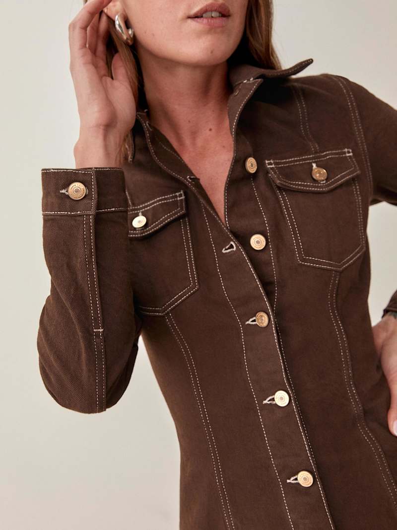 Newman Denim Mini Dress
