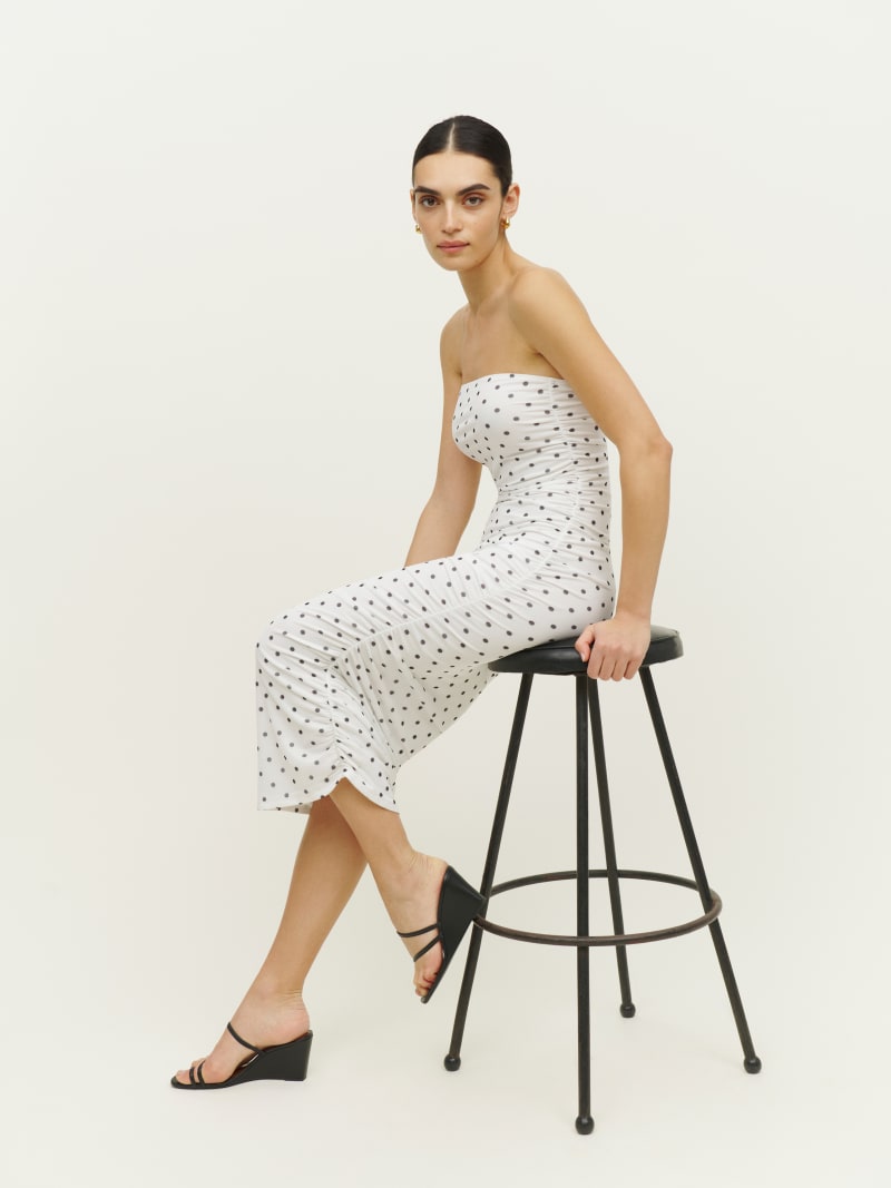 knee length dresses for ladies Tube Knit Maxi Dress main image 0