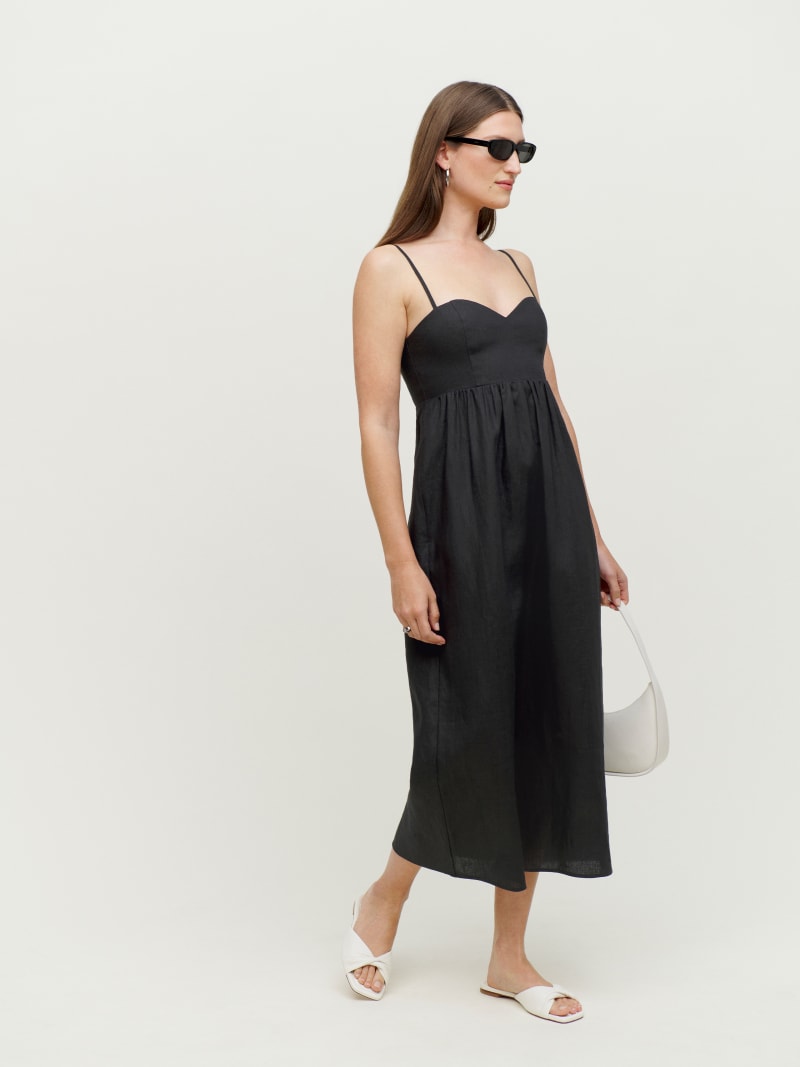 sweater dresses a line Striped Natural/Black Sweater Dress Natural/Black / XL main image 0