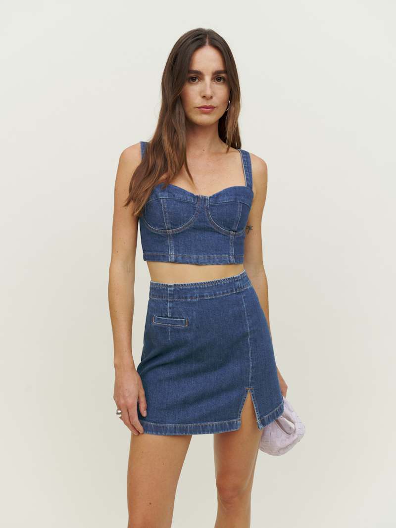 Freda High Rise Mini Skirt