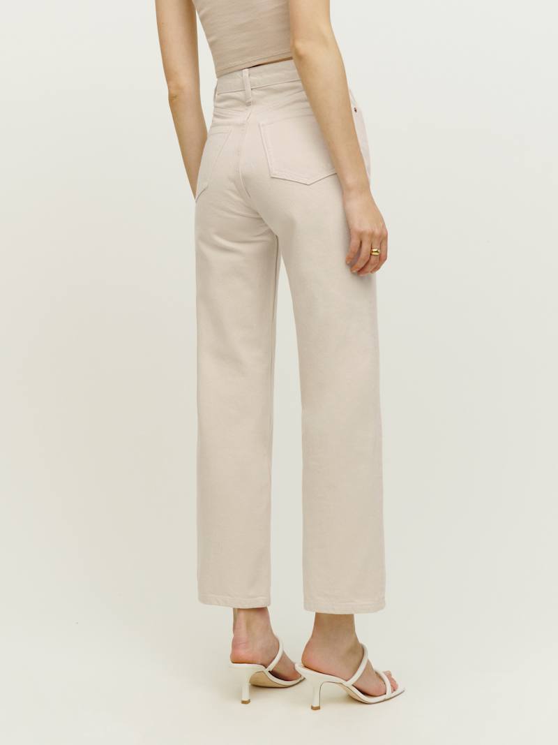 Wilder High Rise Wide Leg Cropped Jeans