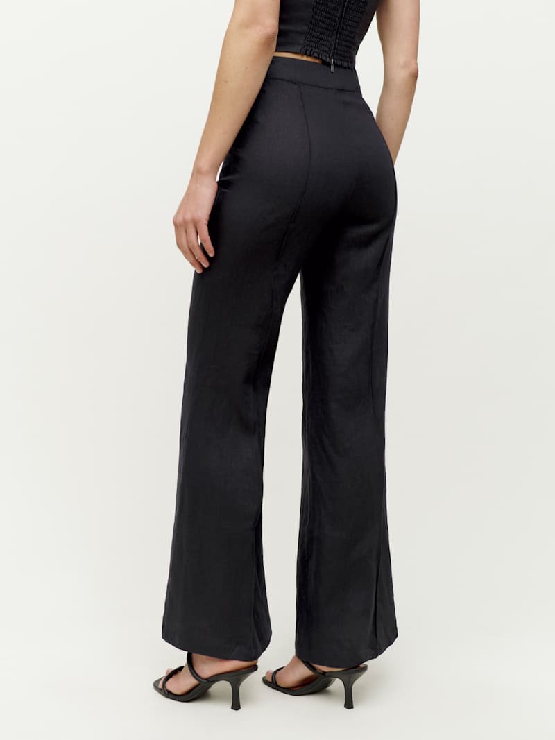 Petites Silvie Linen Pant