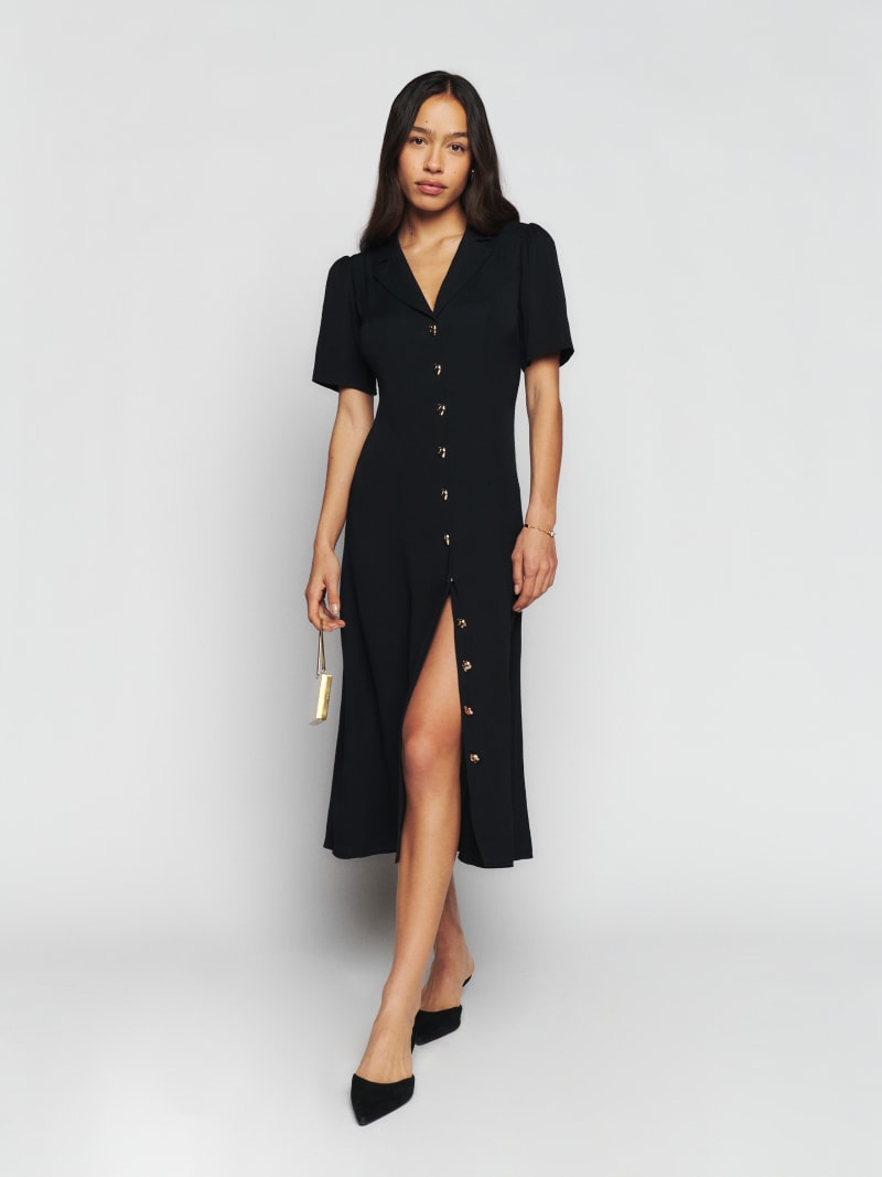 midi dress off white Saoirse Midi Dress