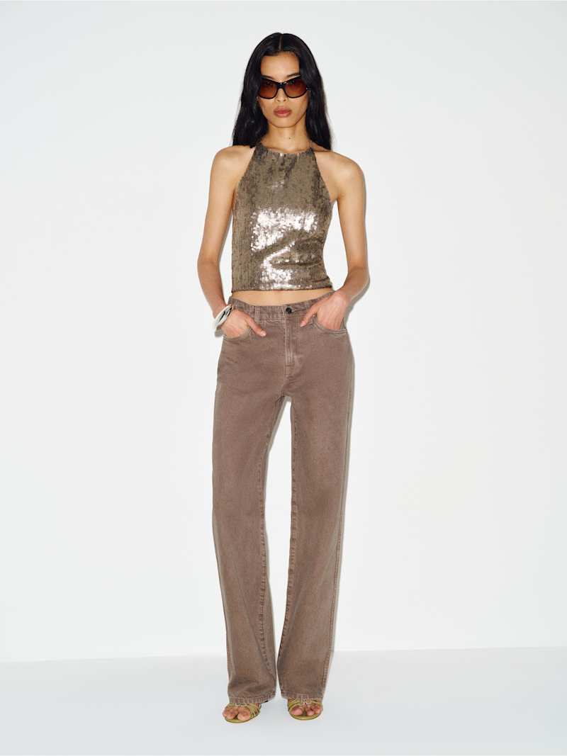 Val 90s Mid Rise Straight Jeans
