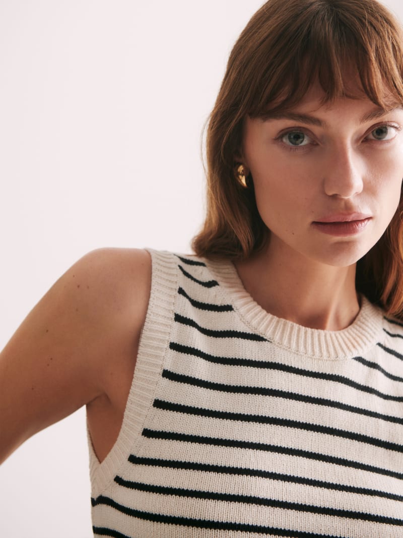 Rumita Cotton Cropped Sweater