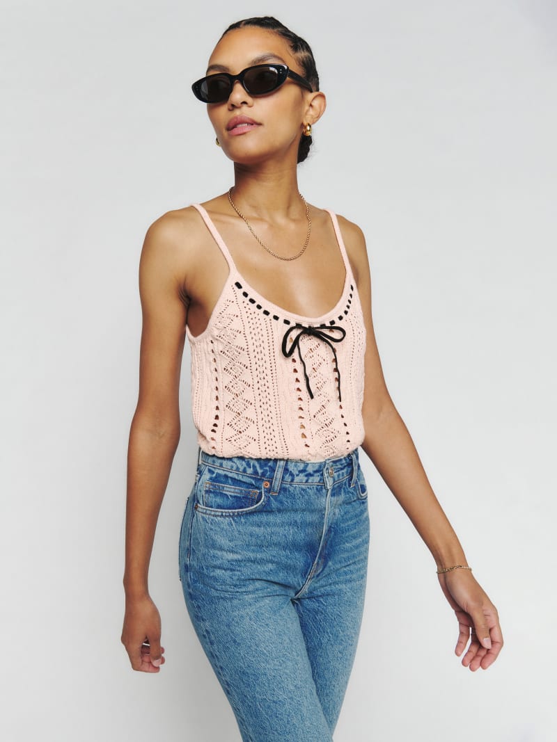 Lenna Cotton Sweater Tank