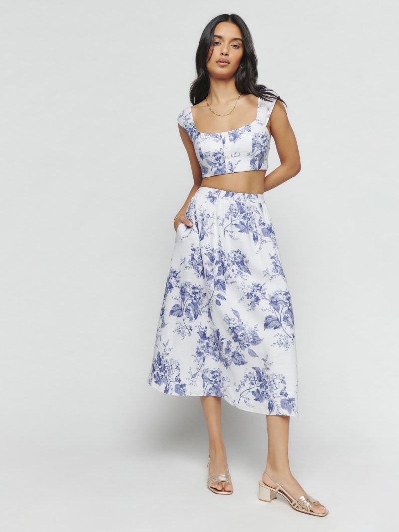 Teya Linen Two Piece