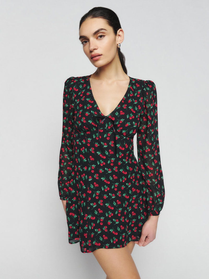 Reformation cherry dress store